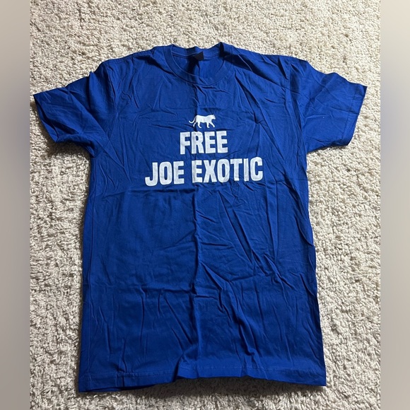 Unisex Size Small Free Joe Exotic Short Sleeve Tee - Picture 1 of 5